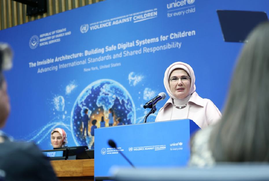 Emine Erdoğan'ın ABD'de gündemi çocuklar, iklim ve kalkınma oldu