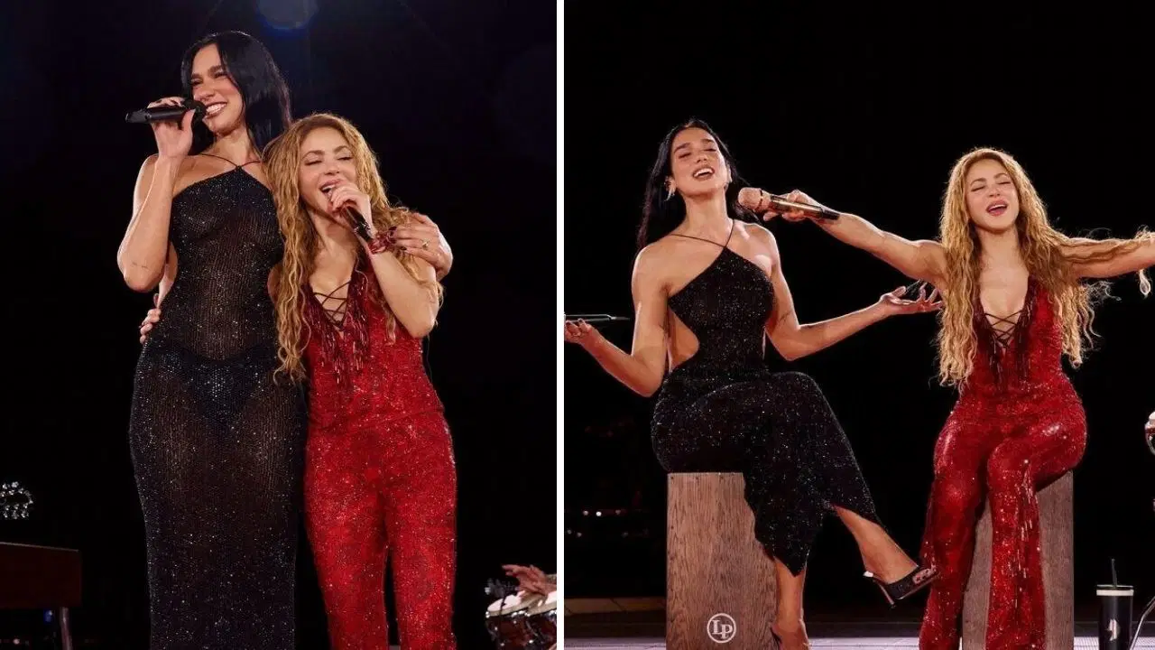 Shakira'nın Madrid konserinde dev sürpriz: Dua Lipa ile sahnede 'Antologia' düeti!