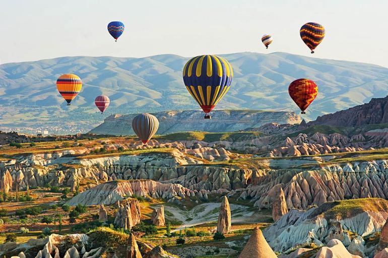 10 ayda 55,6 milyon turist