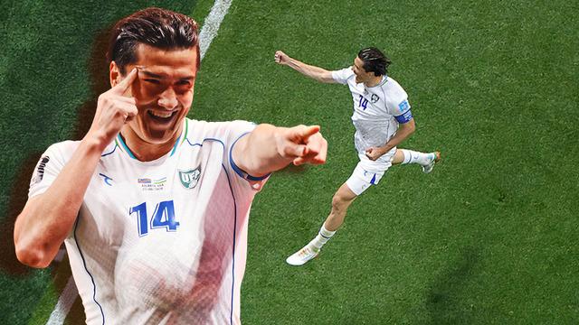 Shomurodov’dan Dünya Kupası’na damga vuran gol! xG değeri yok denecek kadar azdı